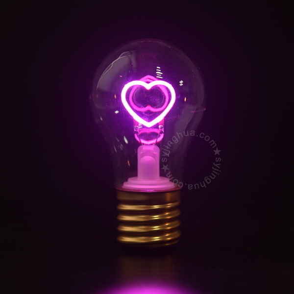 LED Charging Decorative Light Bulbs- A70 Hearts